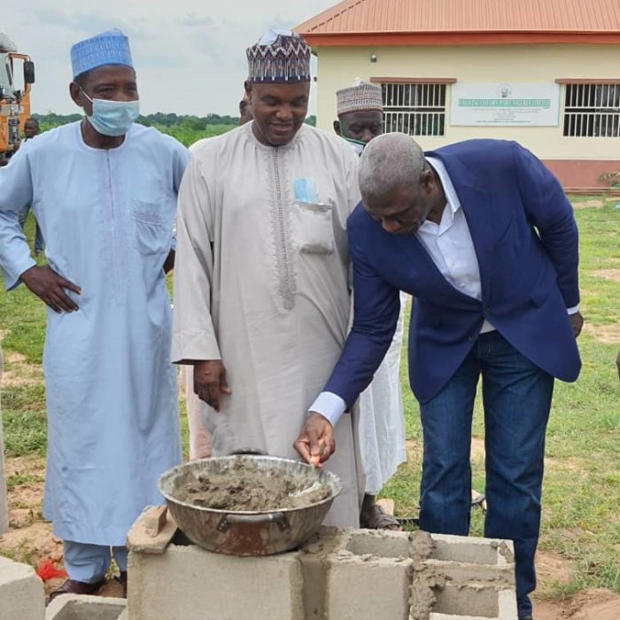 Foundation laying ceremony for Dala IDP